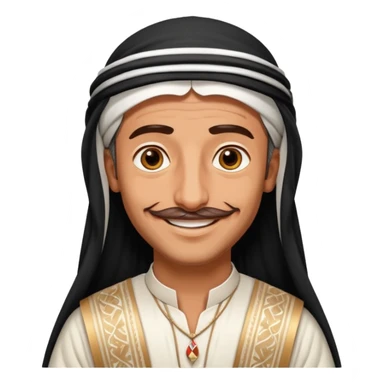 old emirates guys wearin UAE cloths sticker