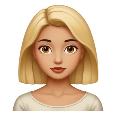 woman painting sticker