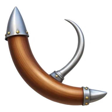 Viking horn sticker