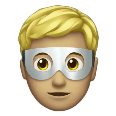 Boy masked with lot of money sticker