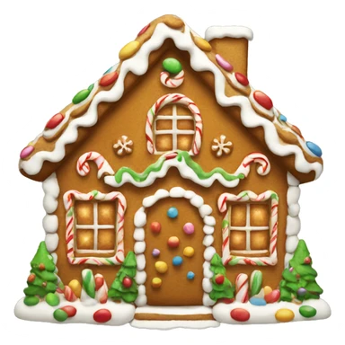 gingerbread house sticker