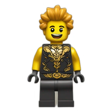 Lego ningago lego sticker