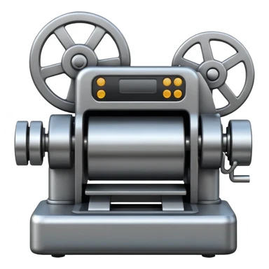 machine at the factory sticker