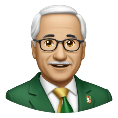 le president de l'algerie sticker