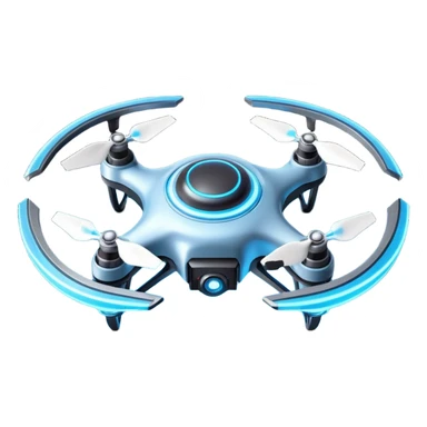 advanced space survey drone object icon, sleek sci-fi drone with holographic scanner, neon blue energy ring, futuristic tech details, 3D cartoon, mobile game icon style, centered, clean background, no text, no watermark
 
 sticker