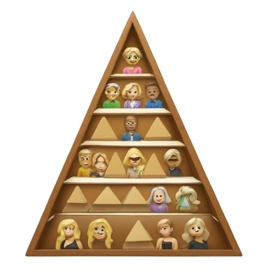 Maslow's pyramid of needs sticker