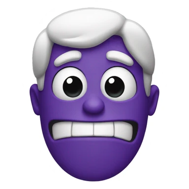 grimace shake from ohio sticker
