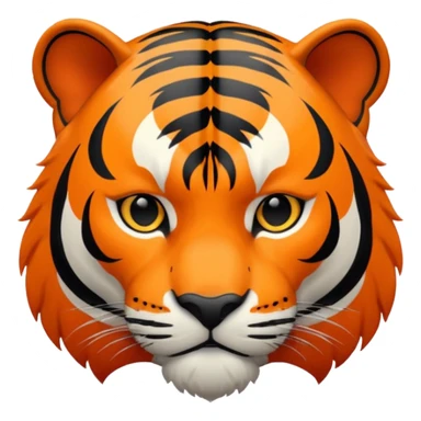 Black tiger sticker