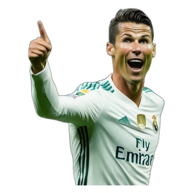 cristiano siuu celebration sticker