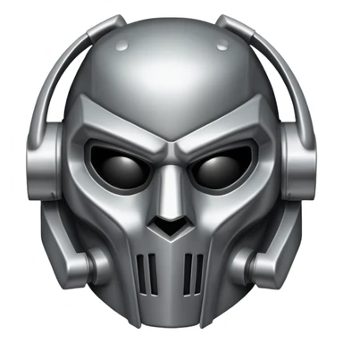MF DOOM mask sticker
