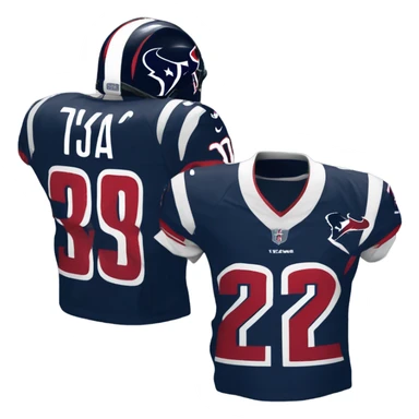 Houston Texans football jerseys  sticker