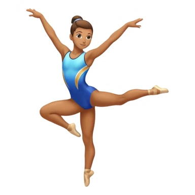 gymnast sticker