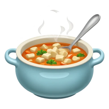 create soup bolw sticker