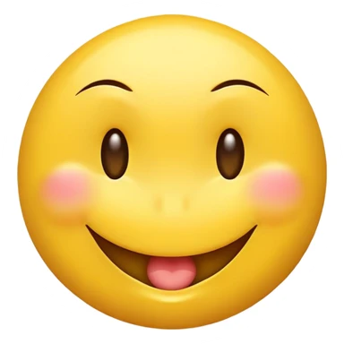 Smiley sending you a kiss sticker