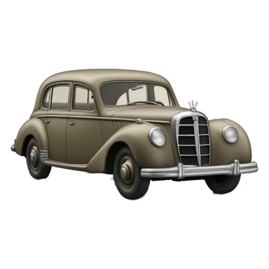 Wonder Woman’s Invisible 1943 WW2 Mercedes German Staff Officer’s 4-door Car sticker