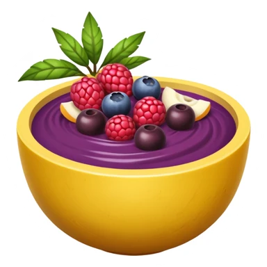 Acai bowl sticker