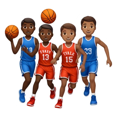 people playing sports sticker