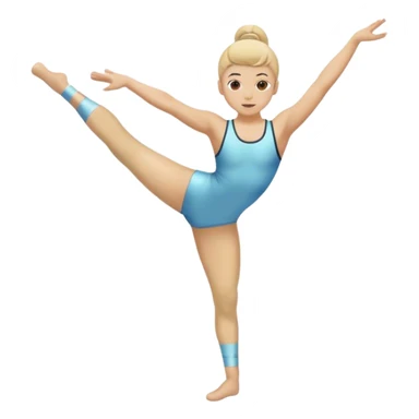 gymnastics sticker