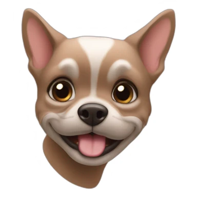 bisou sur la tete  sticker