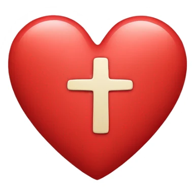 heart with T in the middle sticker