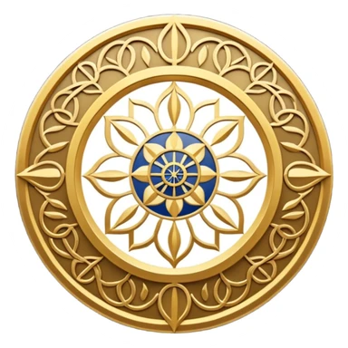 Light & Code Roundtable Bahai no people, just symbols. should have 9 points sticker