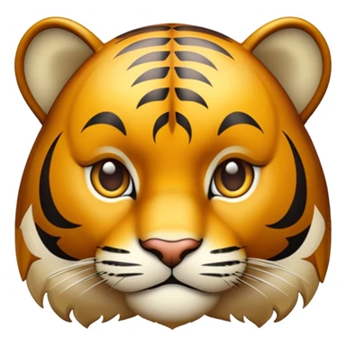 Generate a bold, playful emoji-style icon of a tiger eye with a subtle sparkle or glint, symbolizing sharp observation and quick, witty reactions. The eye should feel intense 




 sticker