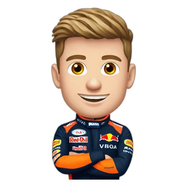 Max Verstappen f1 sticker