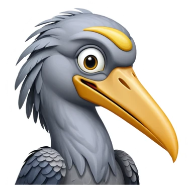 dinobird shoebill sticker