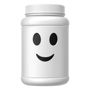 ghost brand protein powder bottle sticker