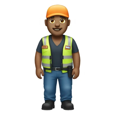 Tow truck driver in a lake  sticker