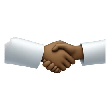 Doctor-robot handshake sticker