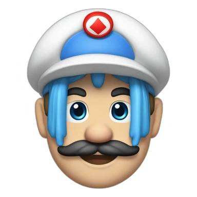 Mario à l'hôpital sticker