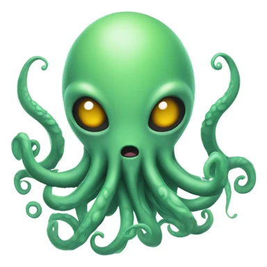 an alien with tentacles, "Fermi Owner" in the background sticker