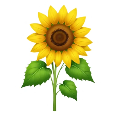 Sunflower and sunflower good morning  sticker