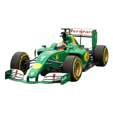 green and yellow ferrari f1 bell lewis hamilton helmet sticker