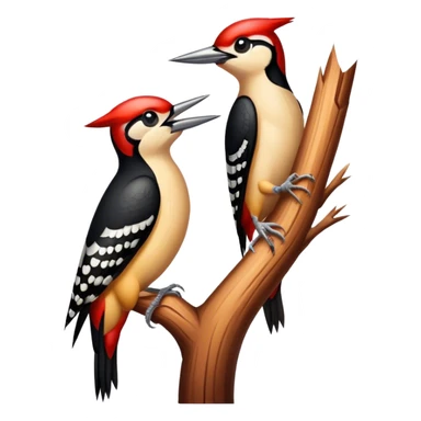 Woodpeckers sticker