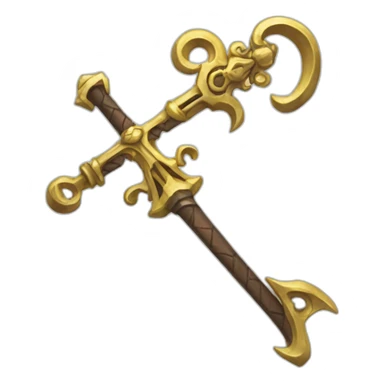 Keyblade vanille sticker
