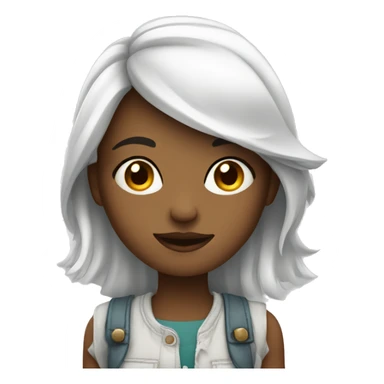 designer girl, creative, happy  sticker