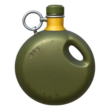 water canteen sticker