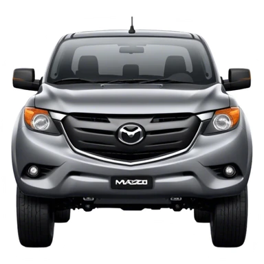 Mazda BT-50 - Mazda (Model Year: 2022) (Iconic colour: Dark Silver) sticker