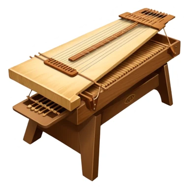 santoor hammered dulcimur sticker