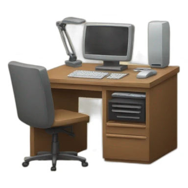 tiny-desk-with-computer-monitor sticker