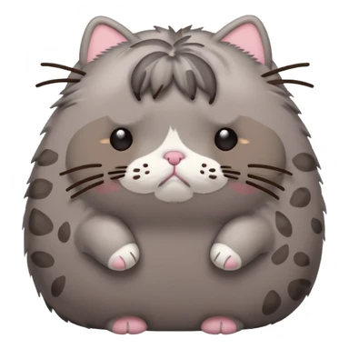 sad pusheen sticker