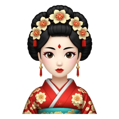 Geisha sticker