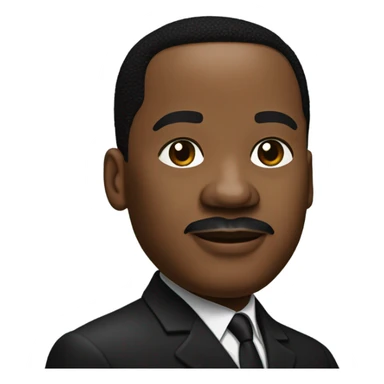 Martin Luther king jr sticker