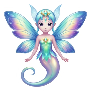 Spiritual ethereal divine Fairy-type Fakémon-animal-creature sticker