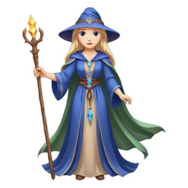 Elegant sorceress – Long dress, staff





 sticker