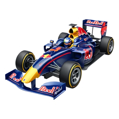 formula one redbull sticker