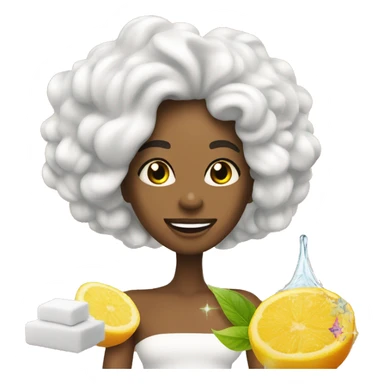 shampoo sólido, cosmética natural sticker