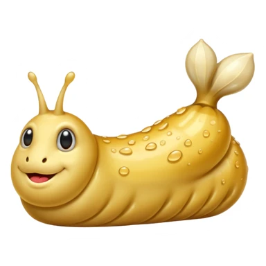 Blonde slug sticker